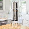 Medium Berkey Base Stainless Steel Stand Raises Your Big Berkey Water Filter System 6" Above Countertop for Easier Dispensing of Filtered Water view 3