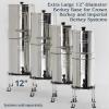 Large Berkey Base Stainless Steel Stand Raises Your Royal Berkey Water Filter System 6" Above Countertop for Easier Dispensing of Filtered Water view 2