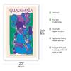 Guatemala - Itzamna Dios de Los Cielos (God of the Heavens) - Mayan God - Vintage Travel Poster c.1980s - Fine Art Matte Paper Print (Unframed) 20x26in view 2