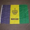 Mardi Gras Flag 3x5 New Orleans Louisiana Crown F510 view 1