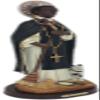 12" San Martin de Porres Saint St Santo Statue POLYRESIN/New in Box#6368-13F view 1