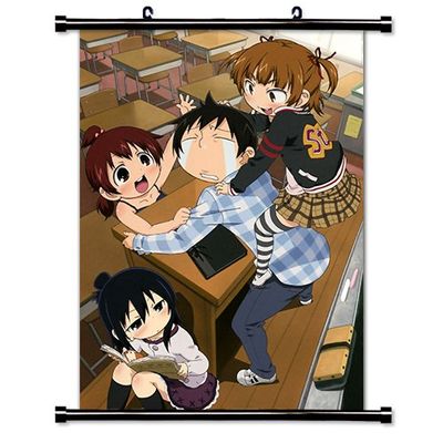 Mitsudomoe Anime Fabric Wall Scroll Poster (32" x 44") Inches. [WP]-Mitsudomoe-13 (L)