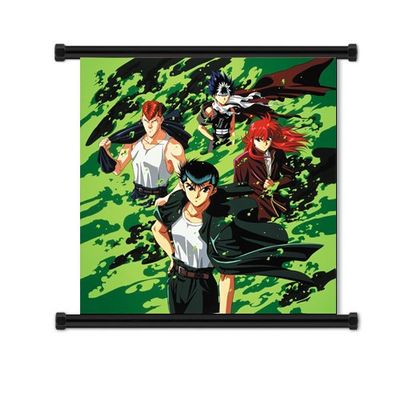 Yu Yu Hakusho Anime Fabric Wall Scroll Poster (16" x 16") Inches. [WP] YuYu Hakusho- 25