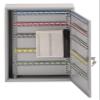 Sterling KC150H Single Door Key Cabinet with 150 Hooks, Grey view 1