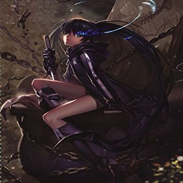 Black Rock Shooter Customized 14x20 inch Silk Print Poster/WallPaper Great Gift