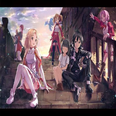 Sword Art Online Customized 36x24 inch Silk Print Poster/WallPaper Great Gift