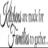 Kitchen - Families Vinyl Wall Decal - Small, Red view 1