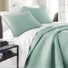 Southshore Fine Living, Inc. Oversized King Quilt Bedding Set, Soft Microfiber, Stain and Pet Hair Resistant Bedding, California/King Size Quilt Coverlet Bedspread Set with 2 Shams, Sky Blue view 2