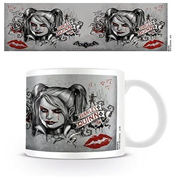 Batman Arkham Knight - Harley Quinn Ceramic Mug In Presentation Box.