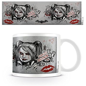 Batman Arkham Knight - Harley Quinn Ceramic Mug In Presentation Box.