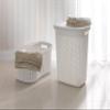 Addis Faux Rattan Hipster Laundry Basket 40 Litre, Calico/Cream view 2