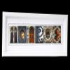 Creative Letter Art Personalized Wedding Name Sign Created with Architectural Alphabet Photography Includes 12 by 26 inch Frame with Mat - Best Wedding Gift view 2