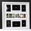 Creative Letter Art Personalized Wedding Book Guest Registry and Architectural Name Sign Includes 20 by 20 inch Frame with Collage and Signature Mat - Best Wedding Gift view 2