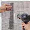 ScreenMend Window Screen Repair Kit, 5" x 7" Patch, Silver-Gray view 3