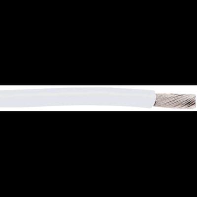 Alpha Wire Hook Up Wire, 1000Ft, 20Awg Copper White - 3053 WH001