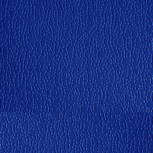 Textured Surface Rectangular 1/2 Inch Thickness Kitchen River Blue 2' x 4' Anti-Fatigue Comfort Mat