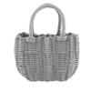 Murataya 9988 P.P Plastic Basket Bag, Gray view 1