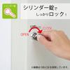 CARL Office Equipment CKB-C10-I Key Storage, Compact, Hanging 10 Pieces view 3