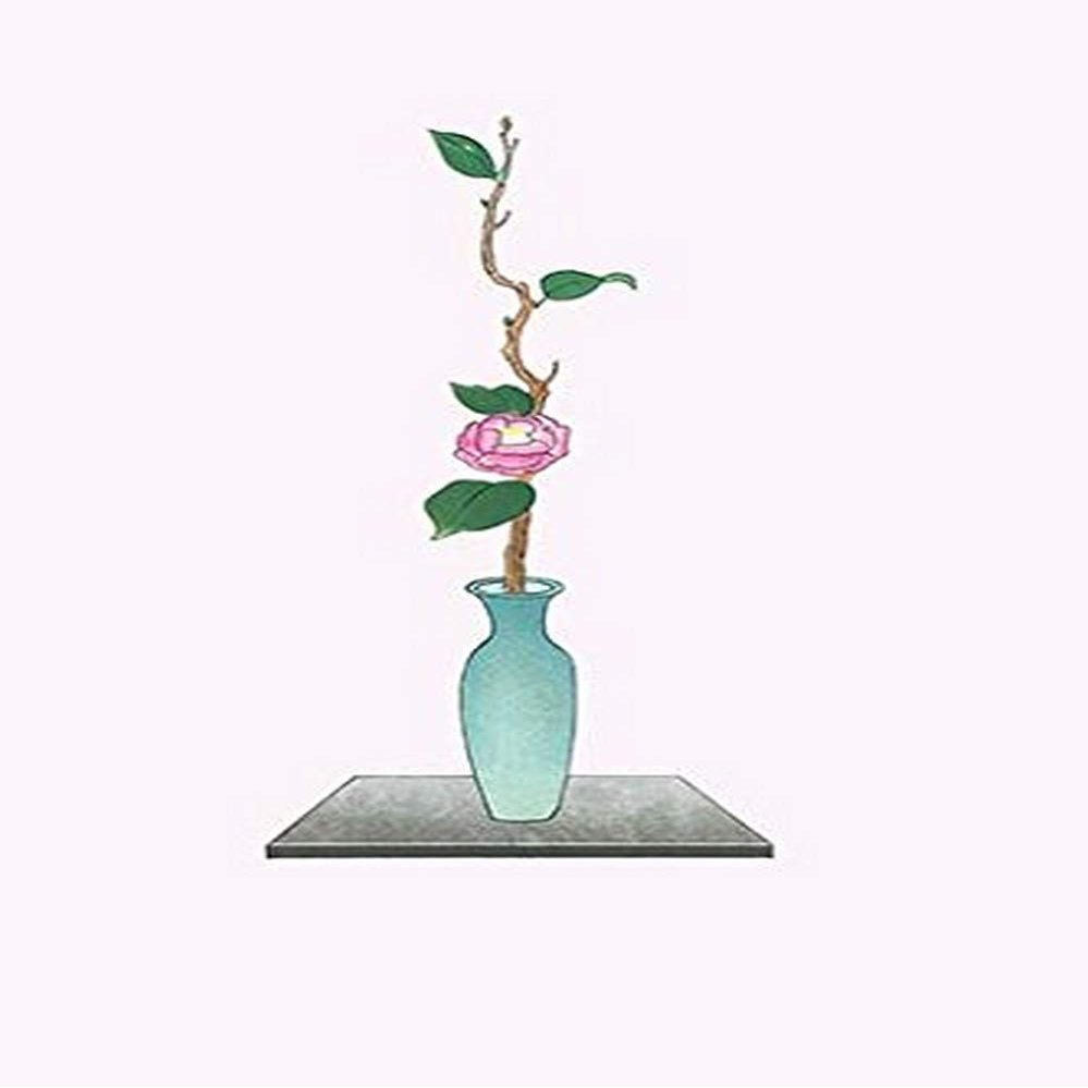 Buyenlarge 0-587-26601-5-P2030 'Tsubaki-Camellia Japonica in a Tsubo' Paper Poster, 20 by 30-Inch