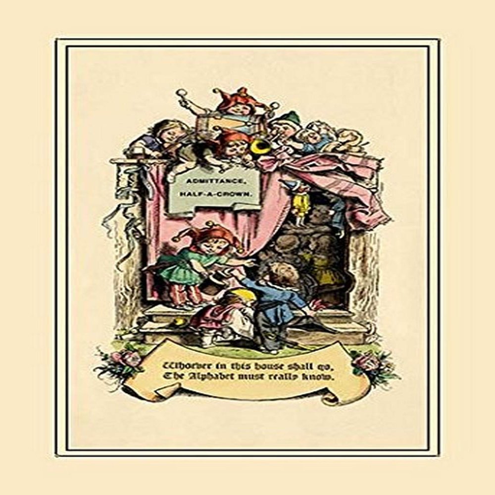 Buyenlarge 'Little Lily's Alphabet: Admittance' Paper Poster, 20 by 30-Inch