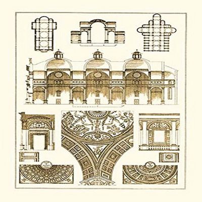 Buyenlarge 'Cupola-Vaulting of The Renaissance' Paper Poster, 20 by 30-Inch