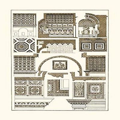 Buyenlarge 'Roman Barrel-Vaults' Paper Poster, 20 by 30-Inch