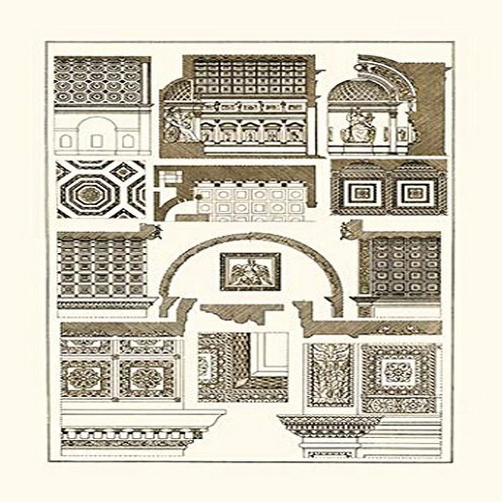 Buyenlarge 'Roman Barrel-Vaults' Paper Poster, 20 by 30-Inch