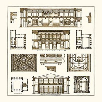 Buyenlarge 'Halls with Galleries' Paper Poster, 20 by 30-Inch