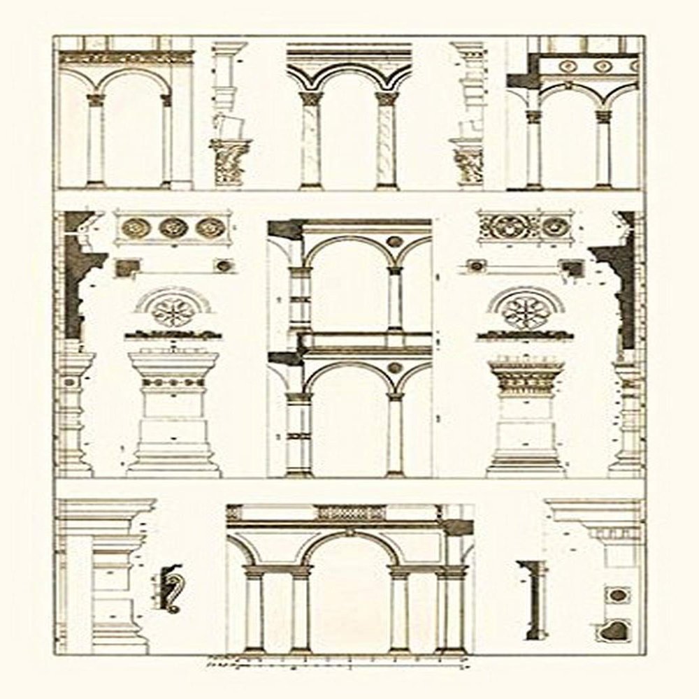 Buyenlarge 'Arcades of The Renaissance' Paper Poster, 20 by 30-Inch