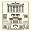 Buyenlarge 'Portico, Coffer and Palmette-Ornament' Paper Poster, 20 by 30-Inch view 1