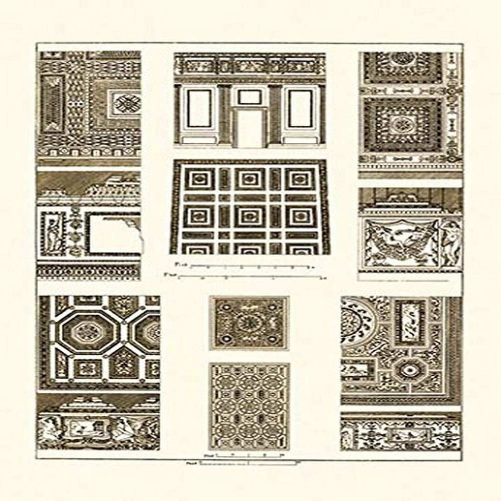 Buyenlarge 'Ceilings with Bays' Paper Poster, 20 by 30-Inch