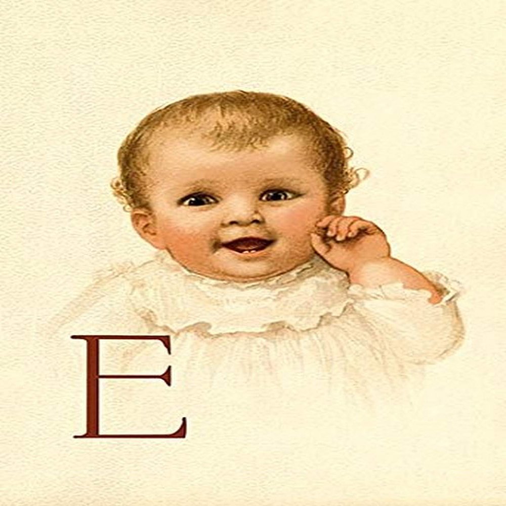 Buyenlarge 'Baby Face E' Paper Poster, 20 by 30-Inch