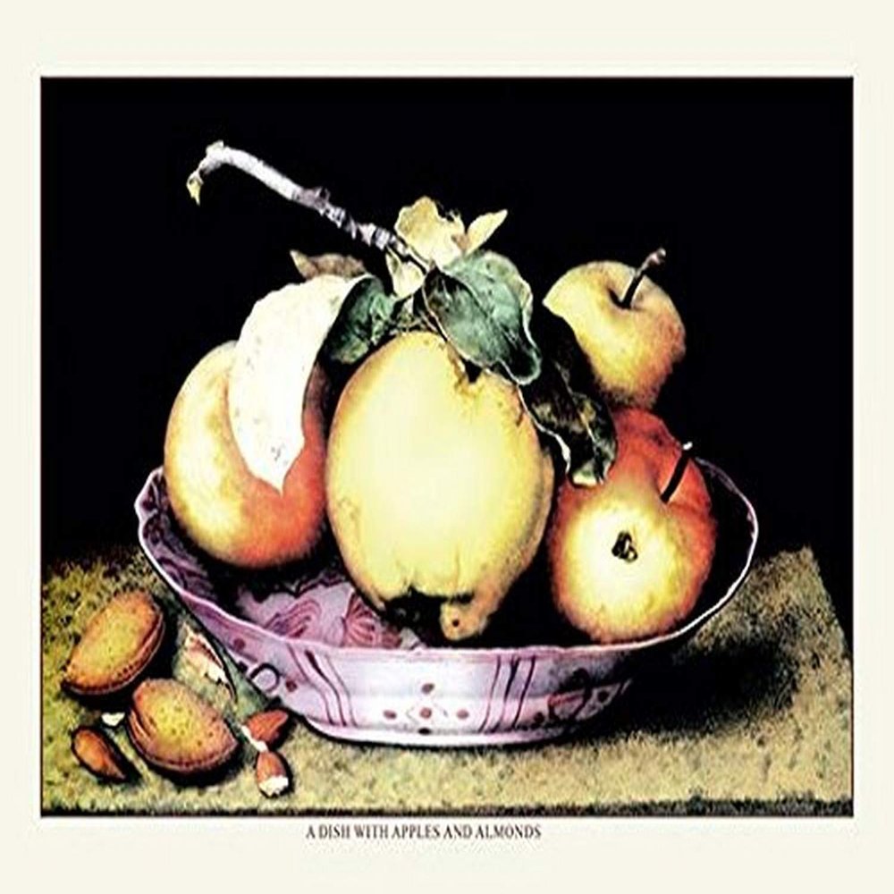 Buyenlarge 'A Dish with Apples and Almonds' Paper Poster, 20 by 30-Inch