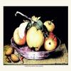 Buyenlarge 'A Dish with Apples and Almonds' Paper Poster, 20 by 30-Inch view 1
