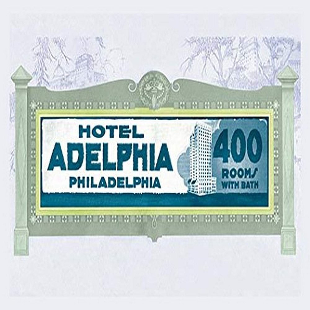 Buyenlarge 'Hotel Adelphia, Philadelphia' Paper Poster, 20 by 30-Inch