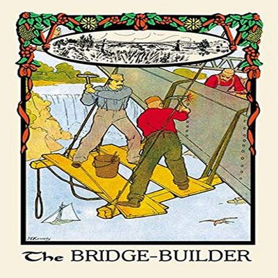 Buyenlarge 'The Bridge-Builder' Paper Poster, 20 by 30-Inch