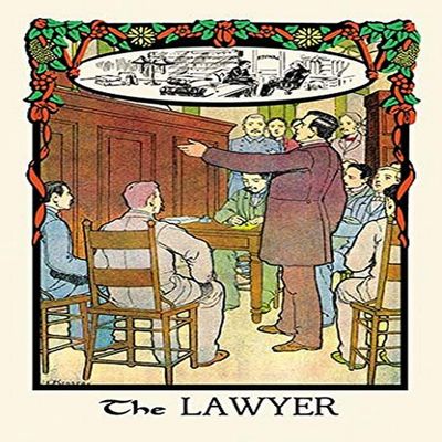 Buyenlarge 'The Lawyer' Paper Poster, 20 by 30-Inch