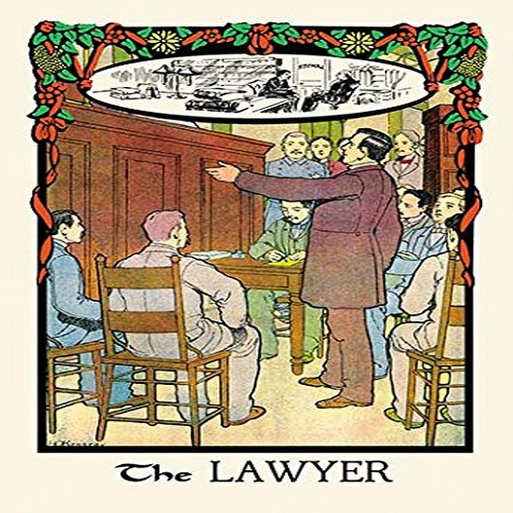 Buyenlarge 'The Lawyer' Paper Poster, 20 by 30-Inch