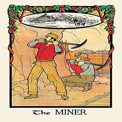 Buyenlarge 'The Miner' Paper Poster, 20 by 30-Inch