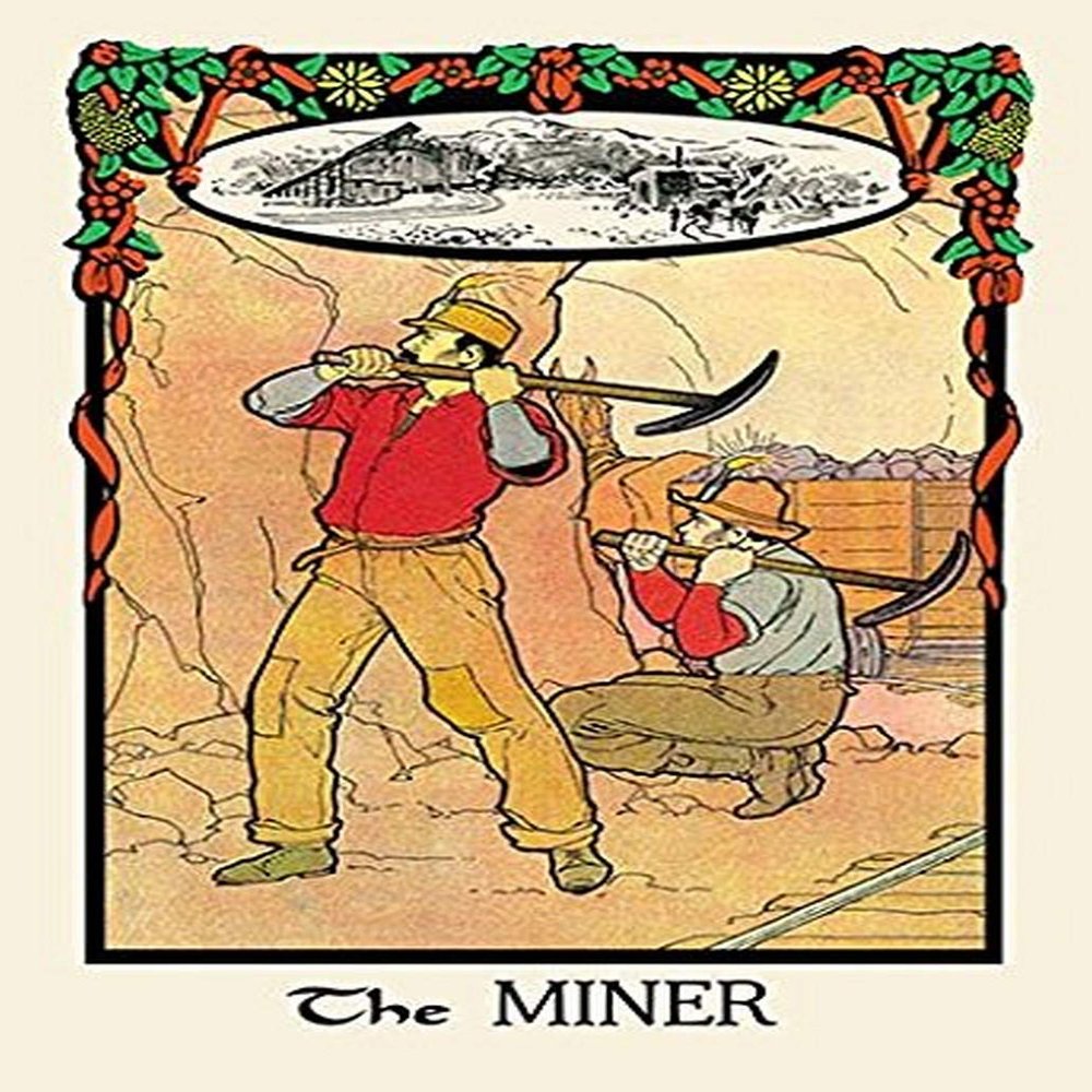 Buyenlarge 'The Miner' Paper Poster, 20 by 30-Inch