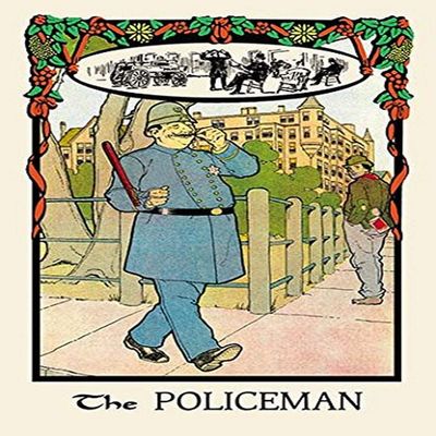 Buyenlarge 'The Policeman' Paper Poster, 20 by 30-Inch