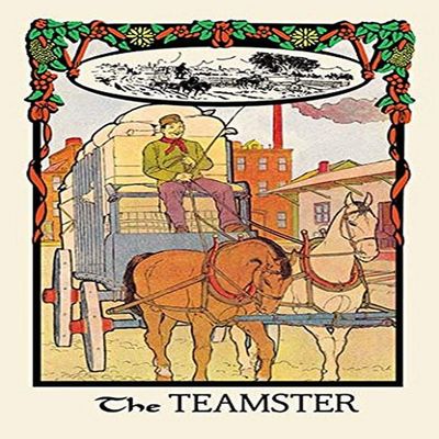 Buyenlarge 'The Teamster' Paper Poster, 20 by 30-Inch