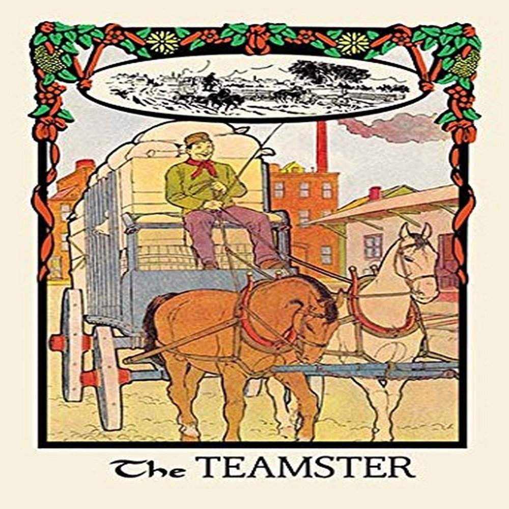 Buyenlarge 'The Teamster' Paper Poster, 20 by 30-Inch