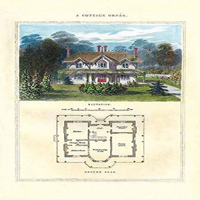 Buyenlarge 'A Cottage Ornee' Paper Poster, 20 by 30-Inch