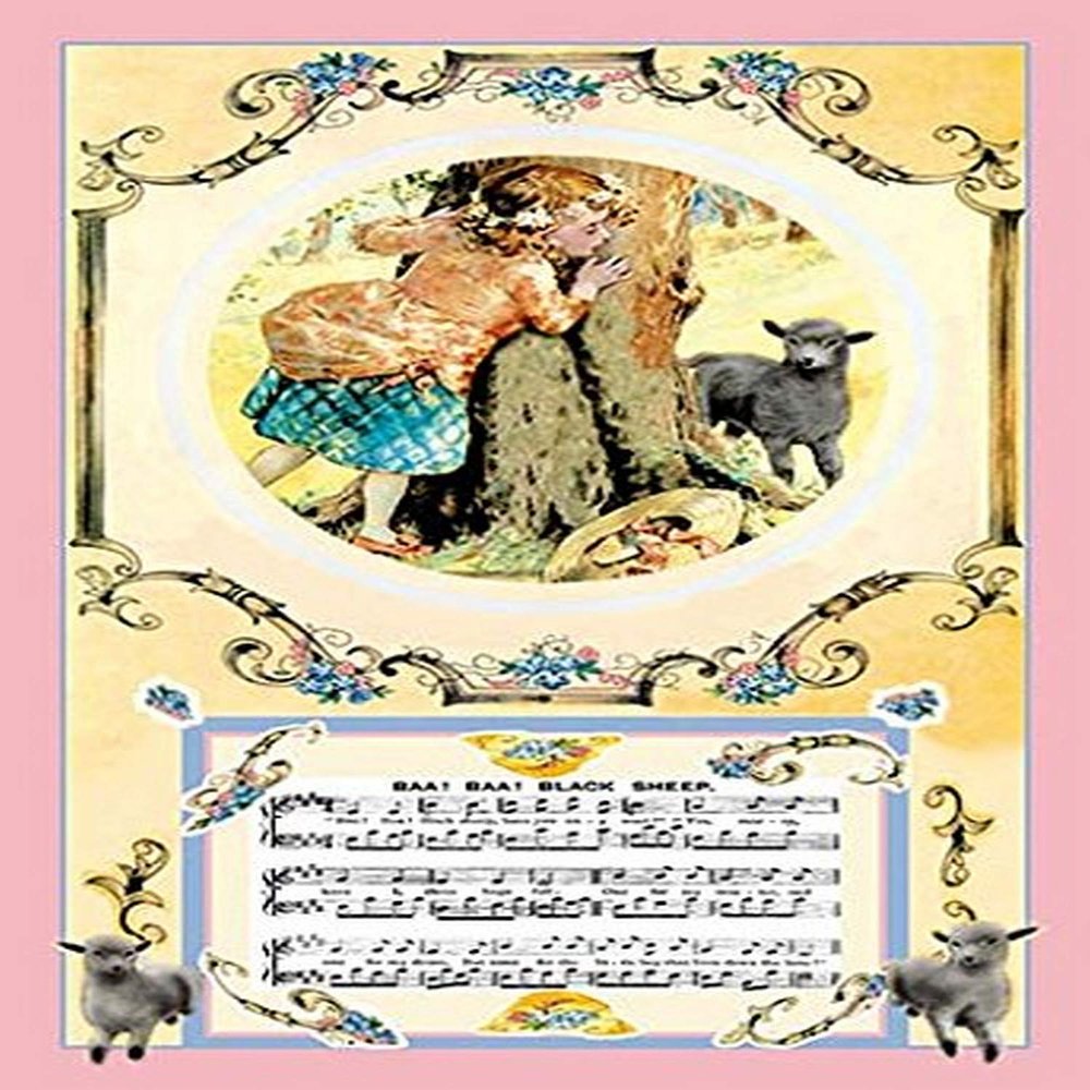 Buyenlarge 'Baa Baa Black Sheep' Paper Poster, 20 by 30-Inch