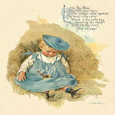 Buyenlarge 'Little Boy Blue' Paper Poster, 20 by 30-Inch