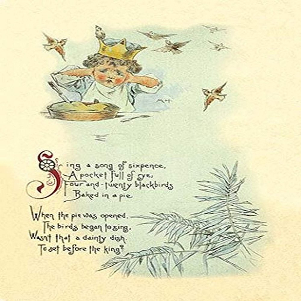 Buyenlarge 'Sing a Song of Sixpence' Paper Poster, 20 by 30-Inch