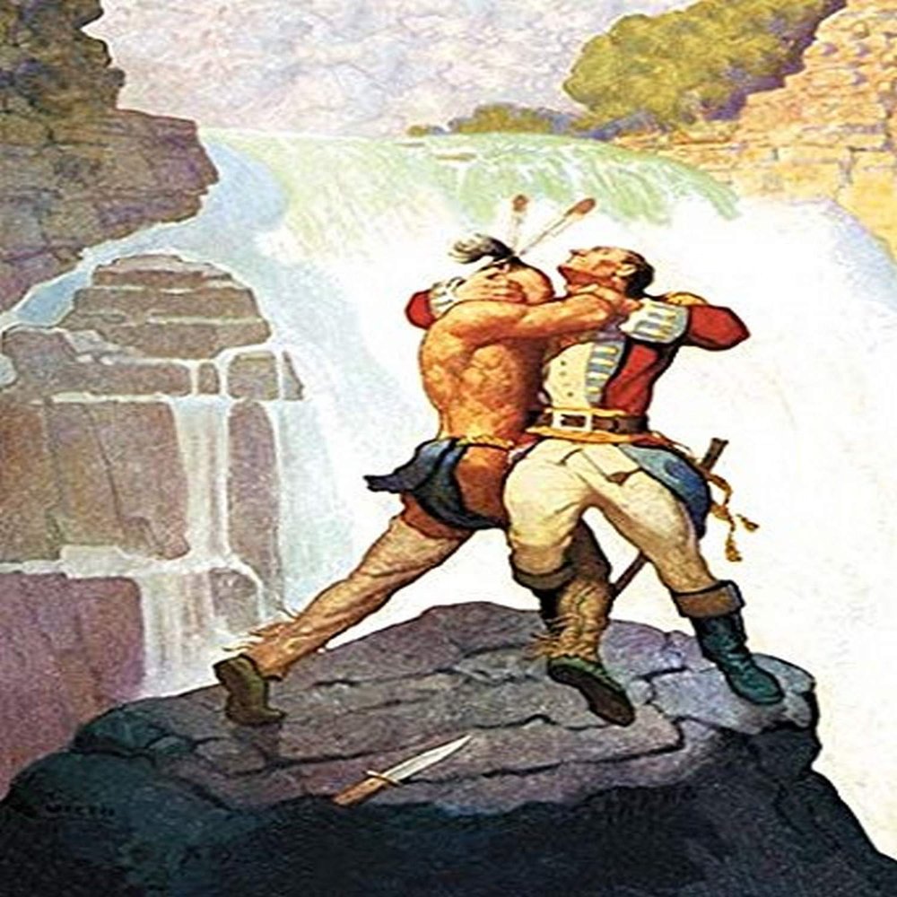 Buyenlarge 'Battle of Glen Falls' Paper Poster, 20 by 30-Inch