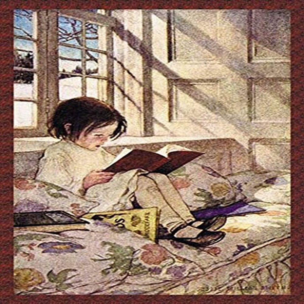 Buyenlarge 'Books in Winter' Paper Poster, 20 by 30-Inch