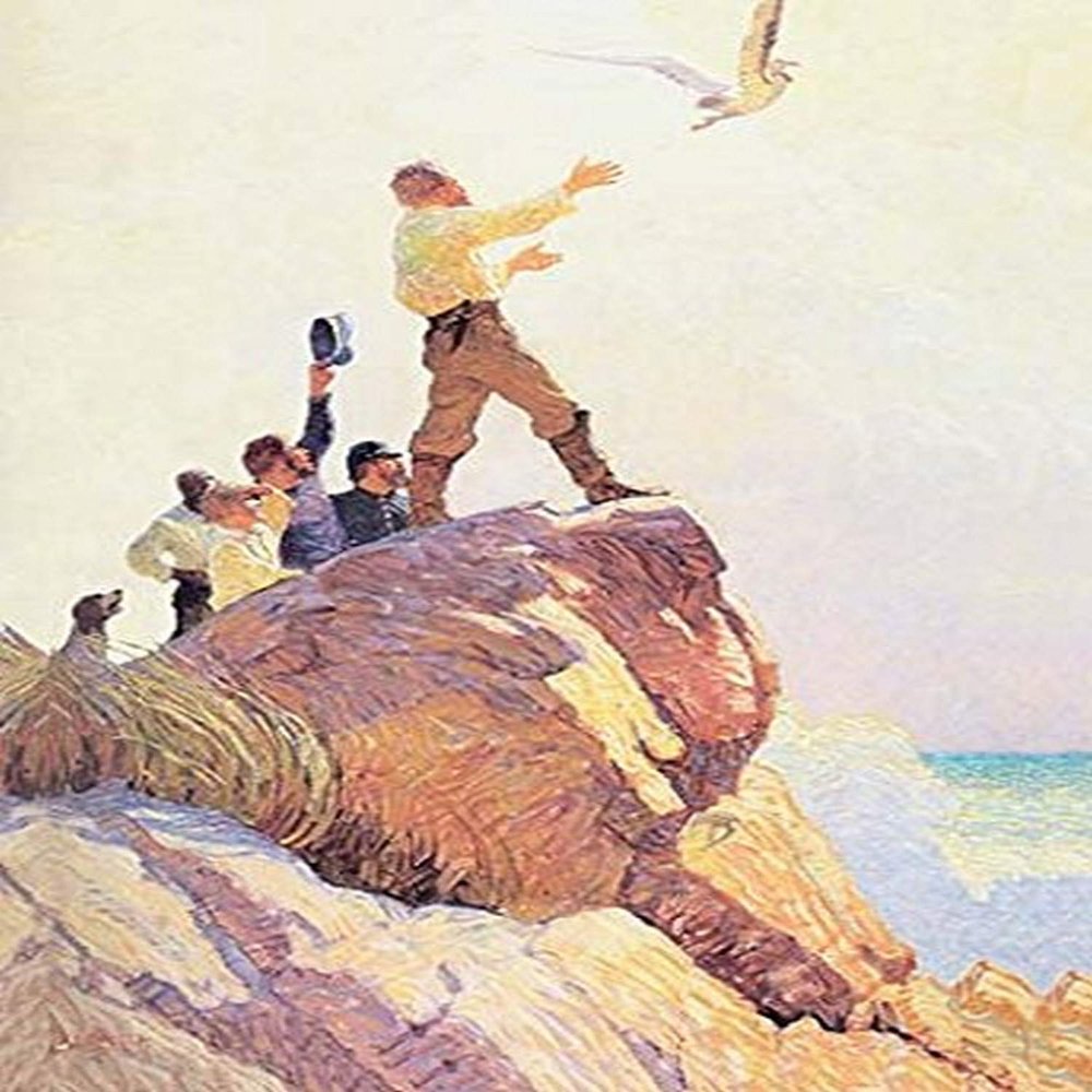 Buyenlarge 'The Courier of The Air' Paper Poster, 20 by 30-Inch